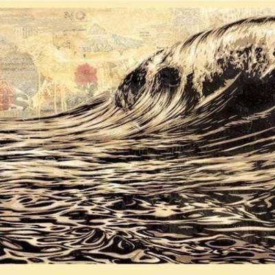 SHEPARD FAIREY - DARK WAVE