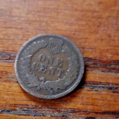 LOT 24 OLD INDIAN HEAD PENNY