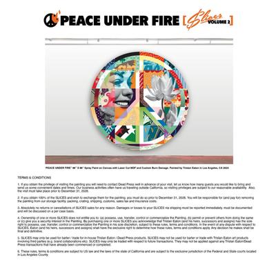 Tristan Eaton 'PEACE UNDER FIRE' Slices Volume 2 (Standard Size)