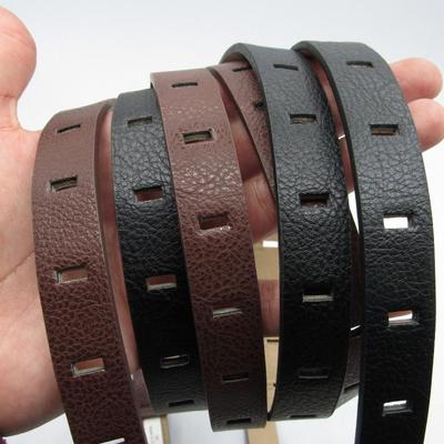 Brown and Black 3X Size Thin Width Fashionable Belts