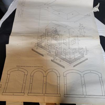 SkilCraft Country Manor Dollhouse Kit (BS2-DW)