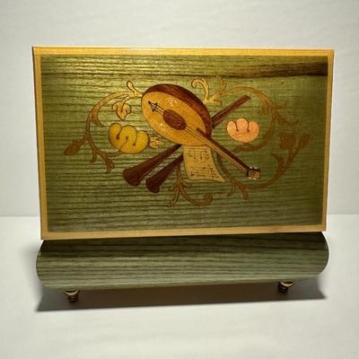Vintage Reuge Swiss Style Music and Jewelry Box