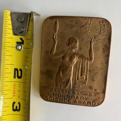 Antique Bausch & Lomb Honorary Science Award