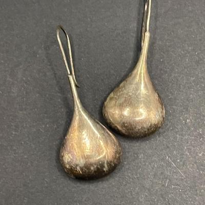 Sterling Silver French Hook Earring Drops