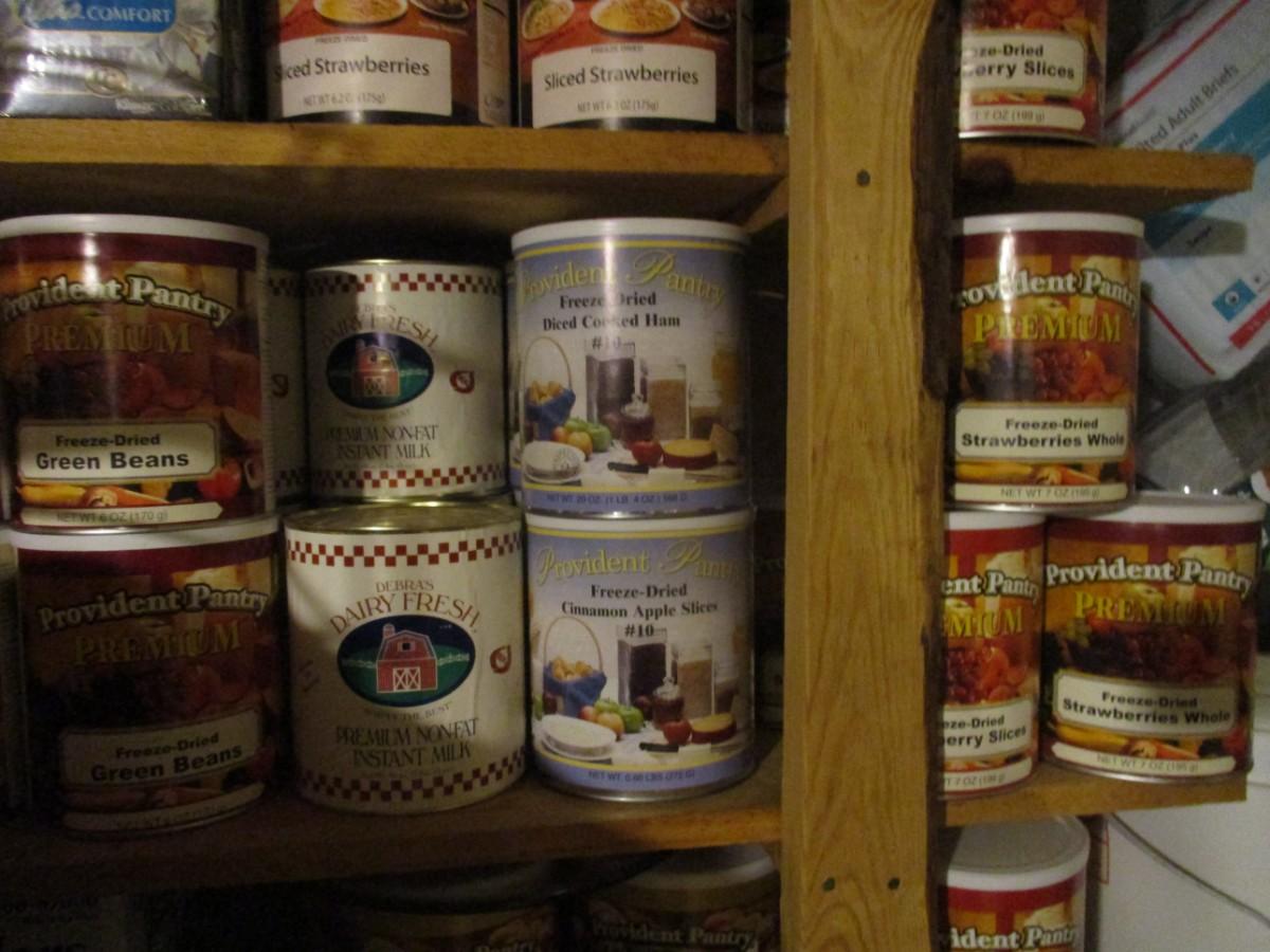 27 Cans Of Emergency Storage Food C