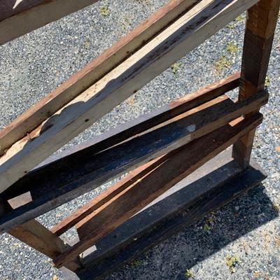 Antique Hand Made Ball Drop Toy