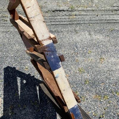 Antique Hand Made Ball Drop Toy