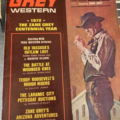 Vintage Lot Westerns Magazines Zane Grey Lot 2