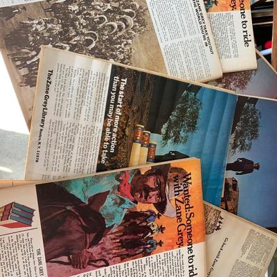 Vintage Lot Westerns Magazines Zane Grey Lot 2