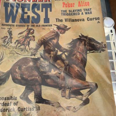 Vintage Westerns Magazines Zane Grey
