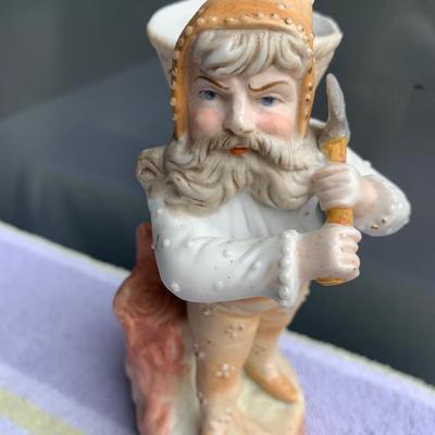 Vintage Figurines Lot Religious Gnome Occupied Japan