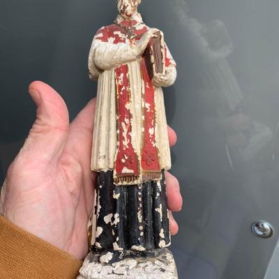 Vintage Figurines Lot Religious Gnome Occupied Japan