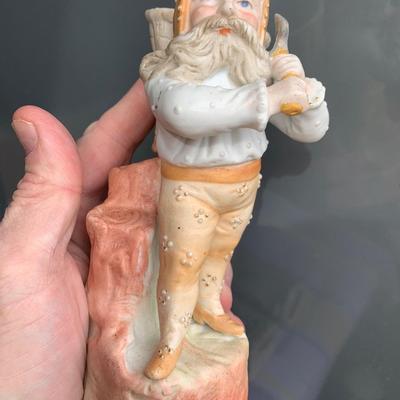 Vintage Figurines Lot Religious Gnome Occupied Japan