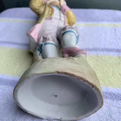 Vintage 11â€ Porcelain Figurine