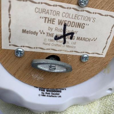 Arteffects Wedding March Bride & Groom Music Box