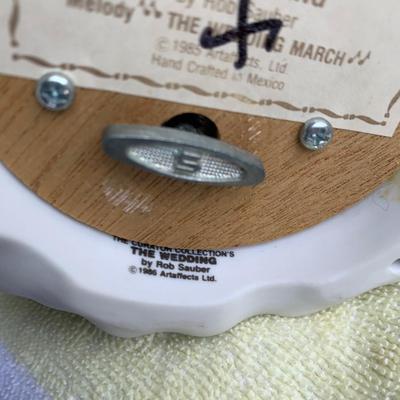 Arteffects Wedding March Bride & Groom Music Box