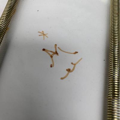 Antique Floral Decorative Plate on Hanger