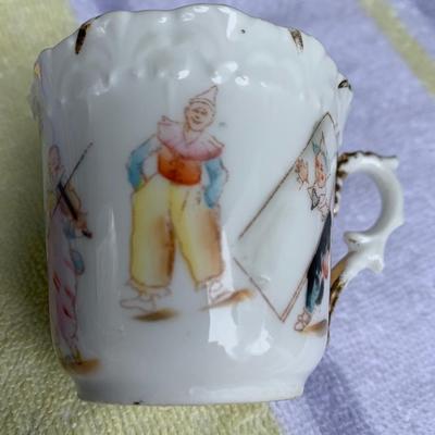 Unusual Mini Teacup Clowns Monkey