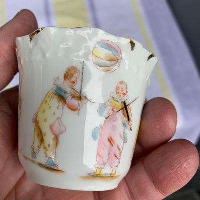 Unusual Mini Teacup Clowns Monkey