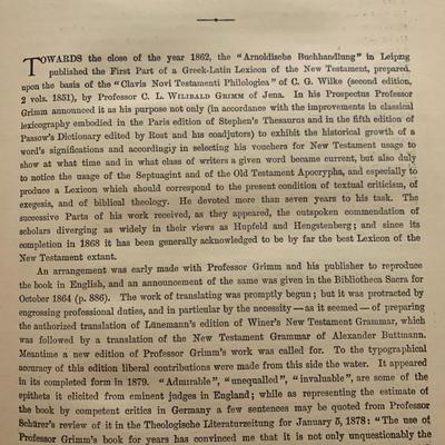 1880s Thayers Greek English New Testament Hardback Bible