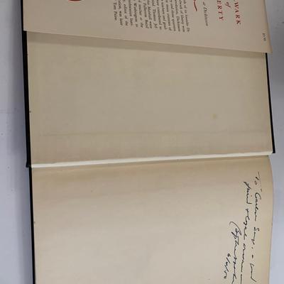 c.1950 SIGNED Dickinson College Bulwark of Liberty by Boyd Lee Spahr