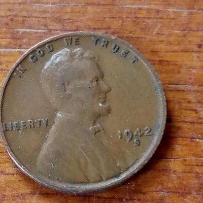LOT 42 1942-S LINCOLN CENT