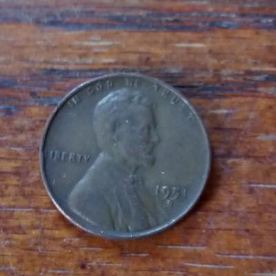LOT 45 1951-S LINCOLN CENT