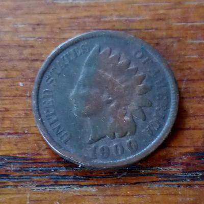 LOT 46 OLD INDIAN HEAD PENNY