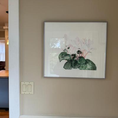 Anita Simpson, watercolor mixed media, flowers