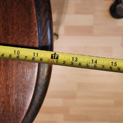 Vintage Demilune Console Halfmoon Table 24x12x24