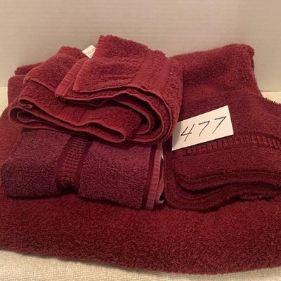 Red Towel Sets