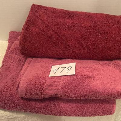 3 Large Towels