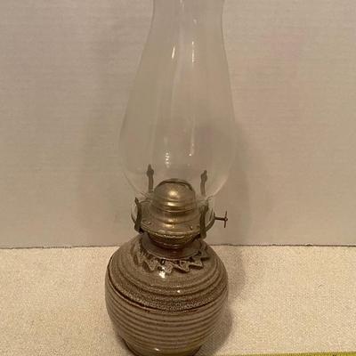 Clay Kerosene Lamp