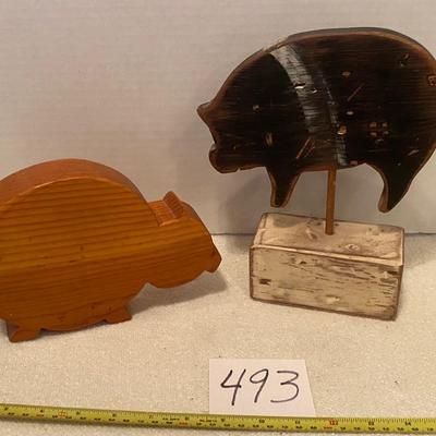 Wood Pig Lot