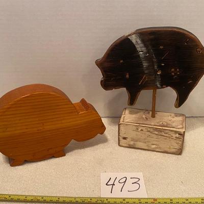 Wood Pig Lot