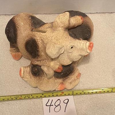 Pig Pile Piggy Bank