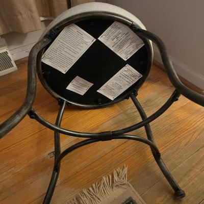 Stone Top Table, Chair & Clocks (B3-MG)