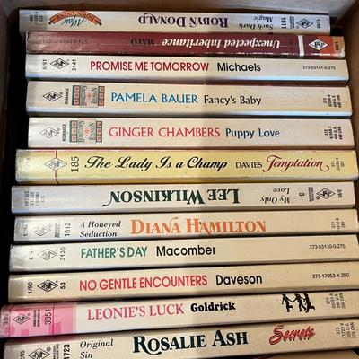 Box of Romance Novels