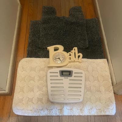 Taylor Body Fat Scale, Clock & Bath Mats (B3-MG)