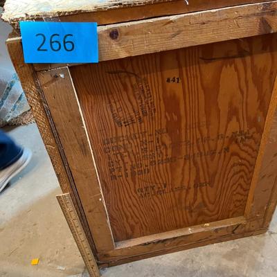 Vintage United Airlines Shipping Crate