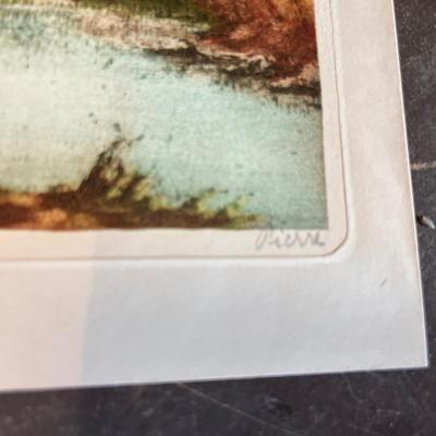 Vintage cottage print.