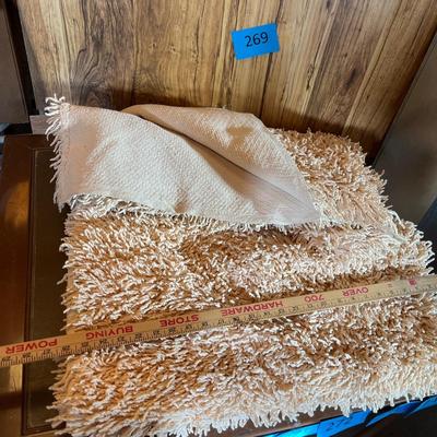 Wooly area rug