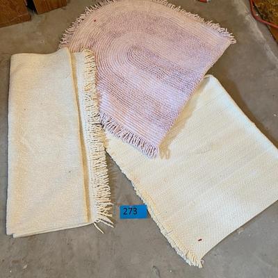 3 small area rugs