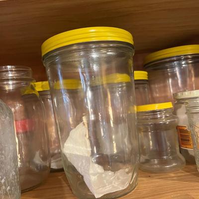 Cupboard of jars