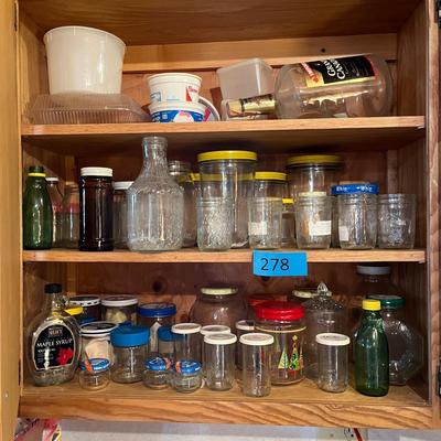 Cupboard of jars