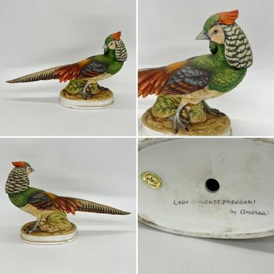 ANDREA ~ Trio (3) ~ Ceramic Game Birds