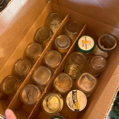6 Boxes of canning jars