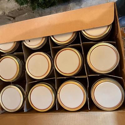 6 Boxes of canning jars