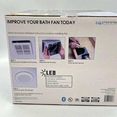 HOME NETWERKS ~ Bluetooth Bath Fan & Spear In One