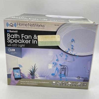 HOME NETWERKS ~ Bluetooth Bath Fan & Spear In One